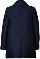 Thumbnail for your product : Burberry Cotton-Silk Elwood Pea Coat