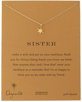 Thumbnail for your product : Dogeared Sisters Wishing Star Gold-Dipped Necklace