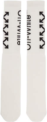 Off-White White and Black Arrows Socks