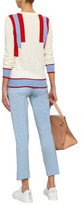 Thumbnail for your product : Madeleine Thompson Striped Wool And Cashmere-blend Sweater
