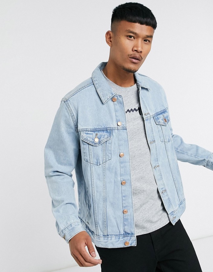 bershka trucker jacket
