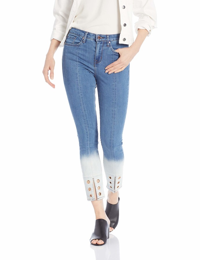 william rast high rise sculpted skinny jeans