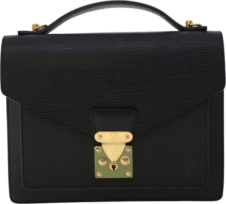 Louis Vuitton Cognac Epi Leather Monceau 28 *est retail $1,995*