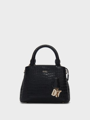 dkny paige small leather satchel