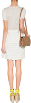 Thumbnail for your product : Marc by Marc Jacobs Cotton Scallop Tier Lace Dress in Marshmallow