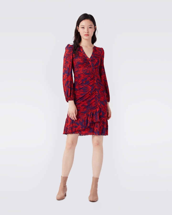 Diane Von Furstenberg Mesh Dress | Shop the world's largest 