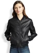 Thumbnail for your product : Rag and Bone 3856 rag & bone/JEAN The Bomber Leather Jacket