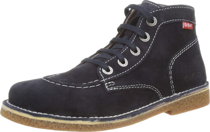 mens blue kickers boots