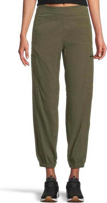 Mountain Hardwear Dynamatm High Rise Utility Joggers Women's Clothing Dark Pine : LG R Elastane/Nylon