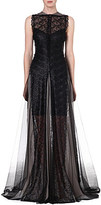 Thumbnail for your product : Marios Schwab Sleeveless lace gown