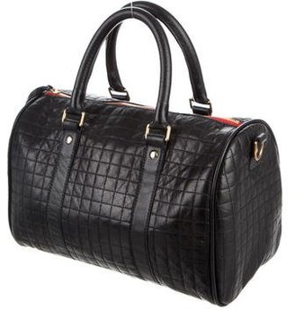 Clare Vivier Quilted Leather Satchel
