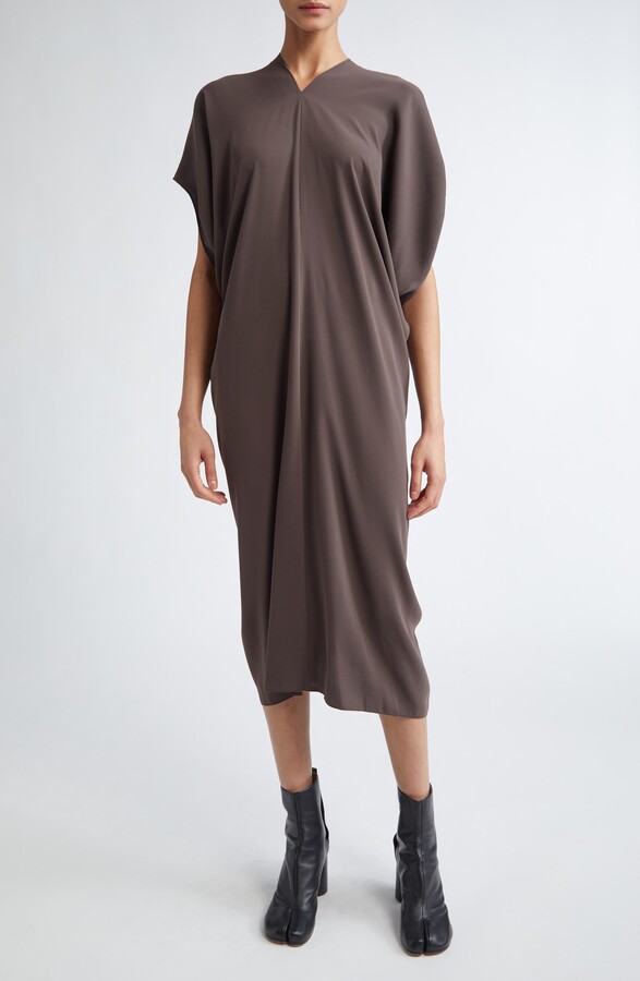 MM6 MAISON MARGIELA Draped Midi Dress