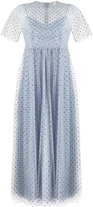RED Valentino Tulle Mid-Length Dress