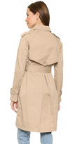 Thumbnail for your product : Marc by Marc Jacobs Classic Cotton Trench