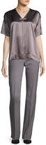 Thumbnail for your product : Lafayette 148 New York Barrow Stretch-Wool Suiting Pants