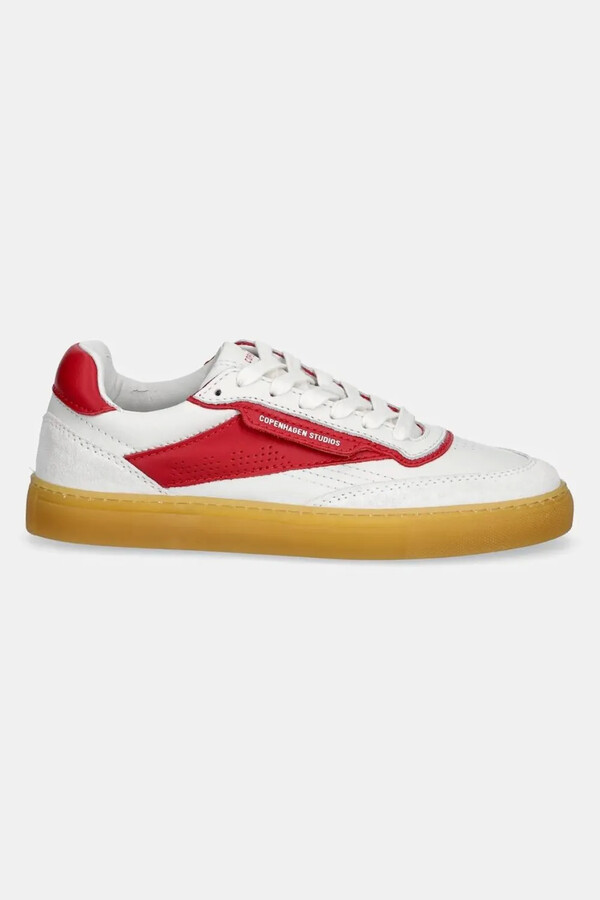 Copenhagen Leather Panelled Sneakers
