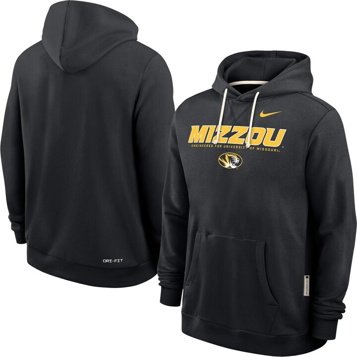 Nike Men's Black Missouri Tigers 2025 Sideline Performance Pullover Hoodie