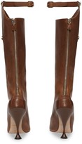 Thumbnail for your product : Burberry Stud Detail Knee-Length Boots