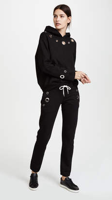 Monrow Sweatpants with Eyelets