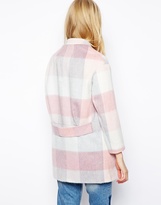 Thumbnail for your product : ASOS COLLECTION Coat in Brushed Check