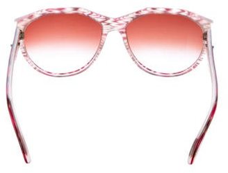 Gianni Versace Printed Gradient Sunglasses