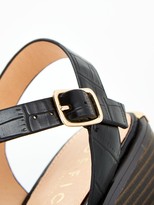 Thumbnail for your product : Office Measure Flat Sandal - Black