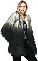 Thumbnail for your product : Love Label Fur Ombre Coat