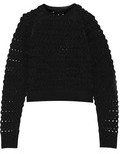 Thumbnail for your product : Alexander Wang Textured open-knit sweater