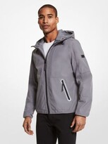 Thumbnail for your product : Michael Kors Vegas Woven Hooded Jacket