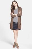 Thumbnail for your product : Halogen Slouchy Pocket Long Cardigan (Regular & Petite)