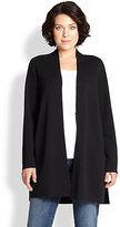 Thumbnail for your product : Eileen Fisher Eileen Fisher, Sizes 14-24 Wool Long Cardigan
