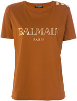 Thumbnail for your product : Balmain logo printed T-shirt