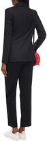 Thumbnail for your product : Love Moschino Jacquard-trimmed Stretch-twill Blazer