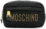 Moschino quilted makeup bag
