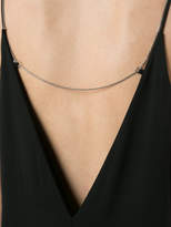 Thumbnail for your product : Alexander Wang draped chain accent dress