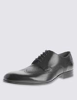 Thumbnail for your product : Marks and Spencer Leather Weave Mix Lace-up Shoes