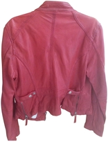 Thumbnail for your product : Oakwood Red Leather Jacket
