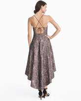 Thumbnail for your product : Whbm Phoebe Floral Lace Strappy High-Low Dress