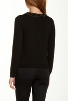 Thumbnail for your product : Alice + Olivia Stone Beaded Wool Cardigan