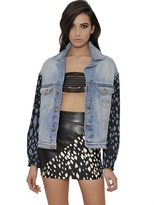 Thumbnail for your product : Fausto Puglisi Stretch Cotton Denim Jacket