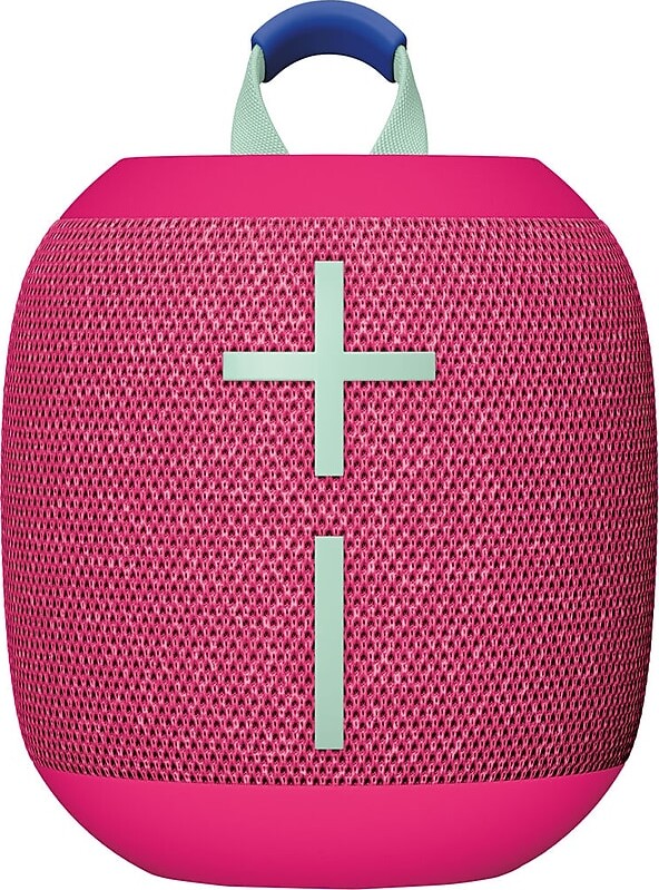 Logitech Ultimate Ears WONDERBOOM 4 Wireless Portable Bluetooth Speaker, Hyper Pink (984-001878)