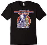 Thumbnail for your product : Star Wars C-3PO R2-D2 Vader Retro 70's Vintage T-Shirt