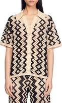 Thumbnail for your product : Sandro Crochet Top