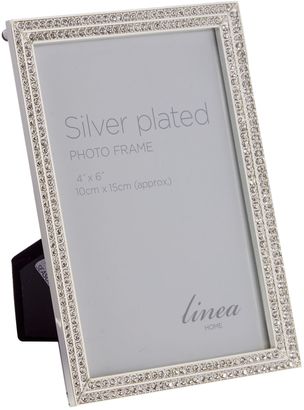 Linea Diamante 4x6 Photo Frame