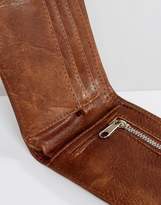 Thumbnail for your product : New Look Wallet With Elastic Strap In Brown