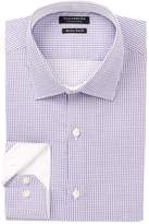 Thumbnail for your product : Tailorbyrd Check Trim Fit Dress Shirt