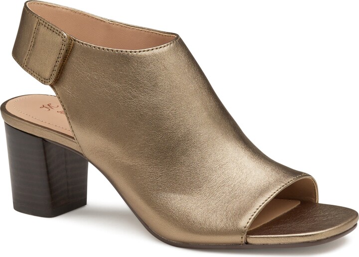 Johnston & Murphy Evelyn Open Toe Sandal Bootie