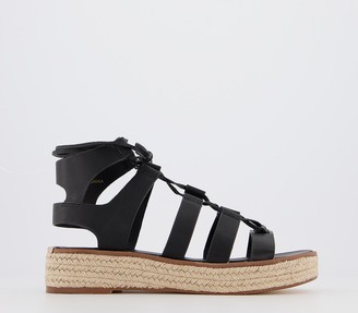 office black espadrilles