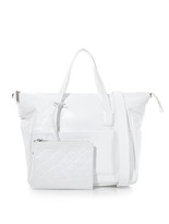Thumbnail for your product : Jil Sander Navy Double-handle leather tote