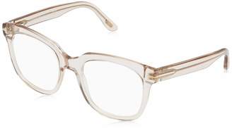 Tom Ford FT5537 Light Pink/Clear Lens Eyeglasses